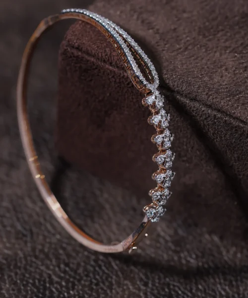 Diamond Kada_Mangala Jewellery_Diamond Bangle_Gold Bangle