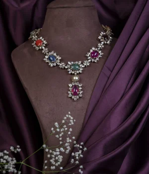 Navaratna Necklace_Mangala Jewellery